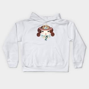 Christmas Angel Chloe--Backcountry Angel Kids Hoodie